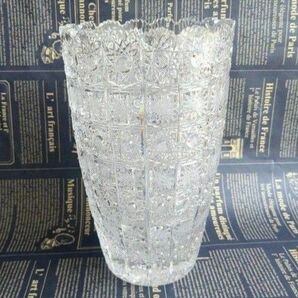 ガラス細工 花瓶 フラワーベース 花器 クリスタルガラス ガラス クリスタル ガラス工芸 クリスタル花瓶