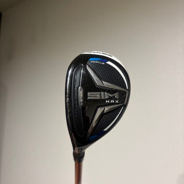 TaylorMade SIM MAX レスキュー 3U19°tourAD DI-75 Sレフティ