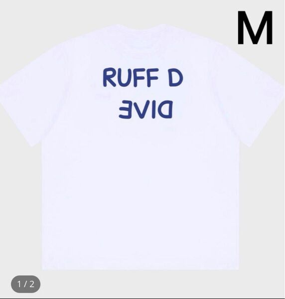 韓国 ruffddive ソイングク 半袖 Tシャツ M ホワイト