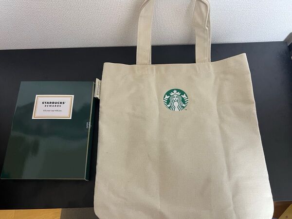 スターバックス STARBUCKS リワード トートバッグ ポストカード フィルタージッパーバッグ