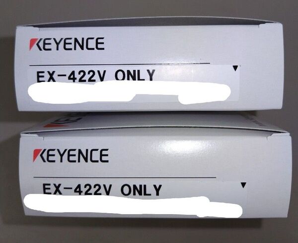 キーエンス渦電流センサ EX-422V 新品未開封 2個セット
