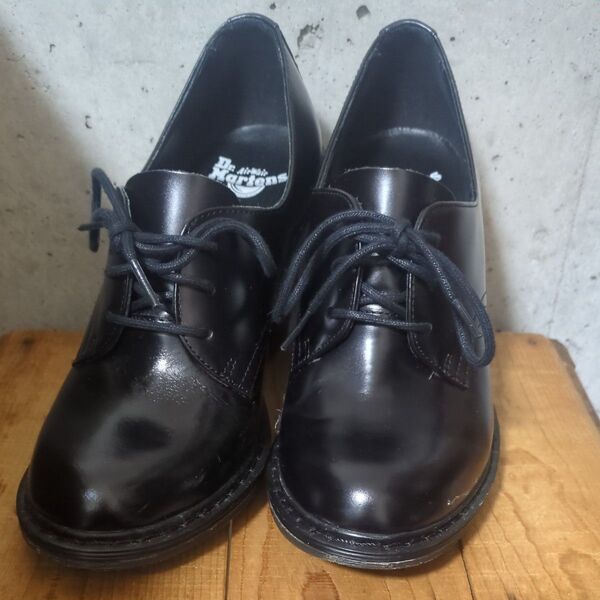 Dr Martens ドクターマーチン ブラック シューズUK3 メリージェーン レザー