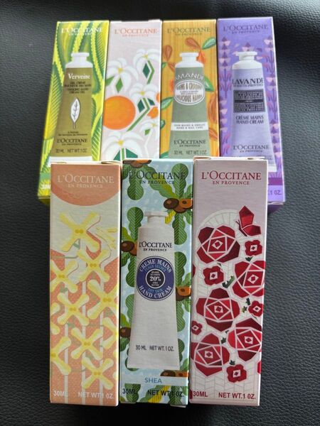 ロクシタン ハンドクリーム 7本セット(L’OCCITANE)