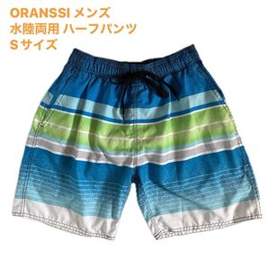 ORANSSI メンズ 水陸両用 ハーフパンツ Sサイズ
