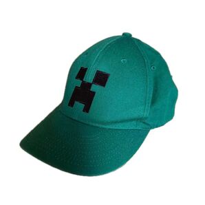 マインクラフト クリーパーキャップ 刺繍 帽子 ヴィンテージ レア ベースボールキャップ
