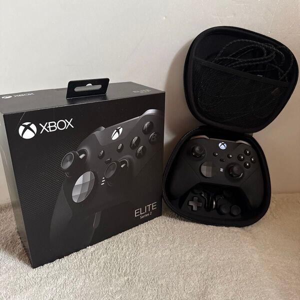XBOX Elite Series2 ワイヤレスコントローラー ブラック箱あり 説明書欠品