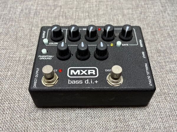 MXR M80 BASS DI+ ベース用プリアンプ エフェクター