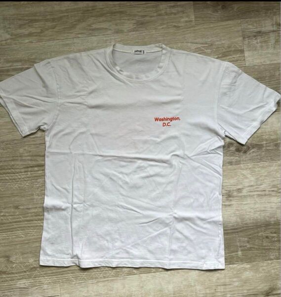 soerte Washington, D.C. ロゴTシャツ ホワイト フリーサイズ
