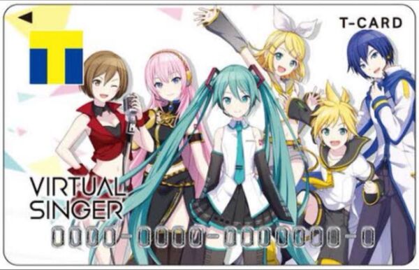 初代 初音ミク バーチャルシンガー Tカード Vポイントカード