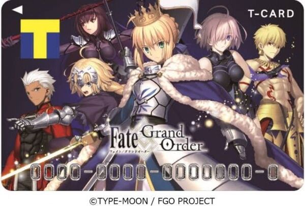 fate grand order Tカード Vポイントカード