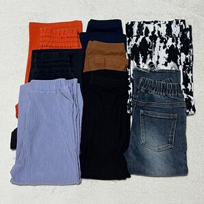 子ども服 まとめ売り ロングパンツ8点セット 110