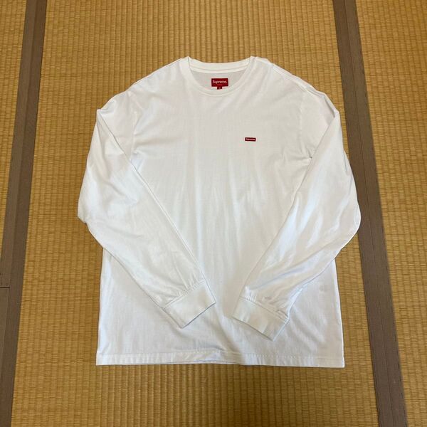 Supreme small box L/S Tシャツ M ホワイト