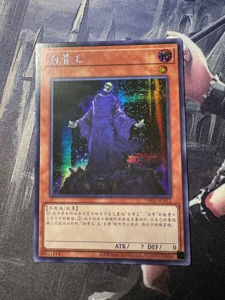 遊戯王 ワイトキング 中国 アジア 亜シク シークレット
