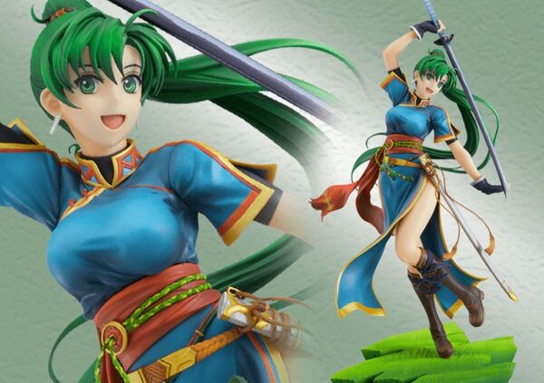 新品未開封 インテリジェントシステムズ ファイアーエムブレム リン 1/7スケール ABS&PVC製 塗装済み完成品フィギュア