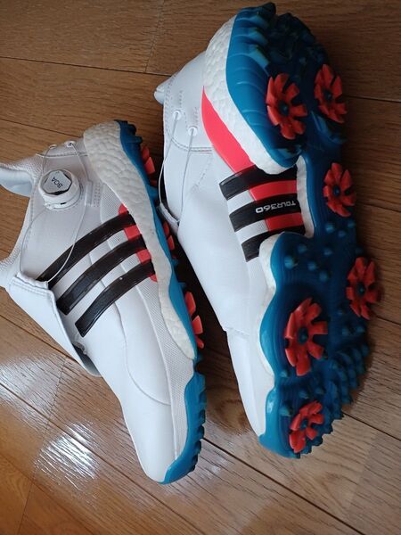 【okuさん】adidasアディダス TOUR360 ゴルフシューズ 26cm 中古品