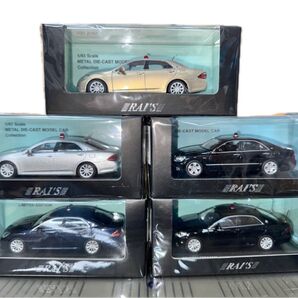◎新品未開封 ヒコセブン トヨタ クラウン 覆面パトカー パトカー 5台セット