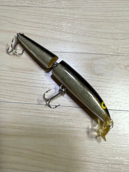 入手困難 OLD ラパラ CDJ-11 ジョイントラパラ シンキング カラー/ブラック、シルバー RAPALA