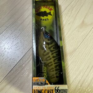 レア! 新品、未開封 デュエル ロングキャスト66シャロー 田辺哲男 66mm 17.5g 5/8oz フローティング