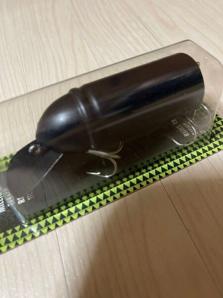 新品、未開封 ヘドン ビッグバド ヒートン直付け ヒートンモデル カラー/マットブラック X9411