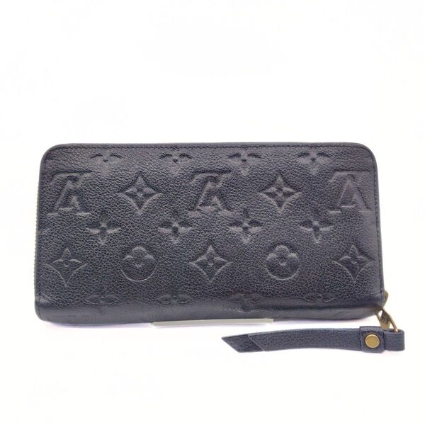 LOUIS VUITTON ルイヴィトン ジッピーウォレット モノグラム・アンプラント 長財布 M80958 ノワール