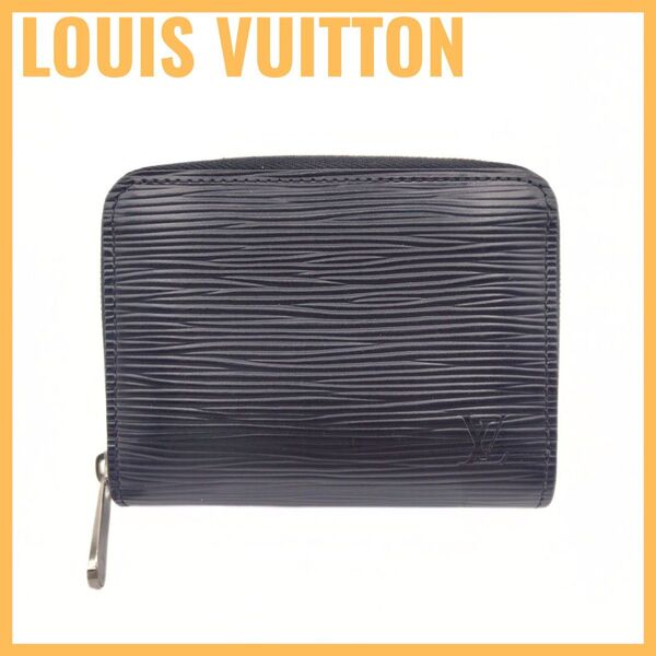 LOUIS VUITTON ルイヴィトン エピ ジッピーコインパース ノワール M60152 TS0152 レザー