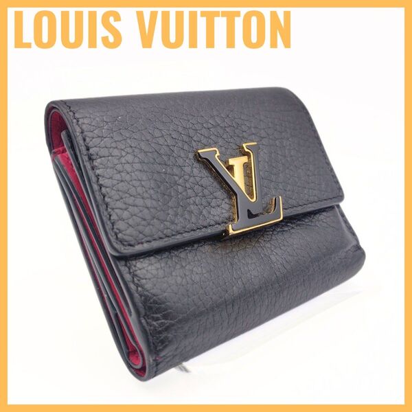 LOUIS VUITTON ルイヴィトン ポルトフォイユ カプシーヌ XS M62157 ノワール NFC コンパクト ミニ財布