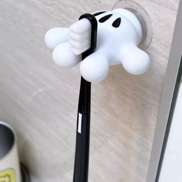 歯ブラシ立て 歯ブラシホルダー 壁掛け 収納 ネックレス 電源コード ヘアゴム アクセサリー 賃貸 安心