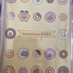 新品未開封 ミスタードーナツ スケジュールン2025 ポケモン スケジュール帳 クーポン付!