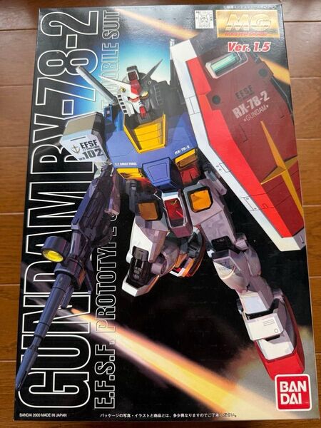 MG RX-78-2 ガンダム Ver.1.5 未組立