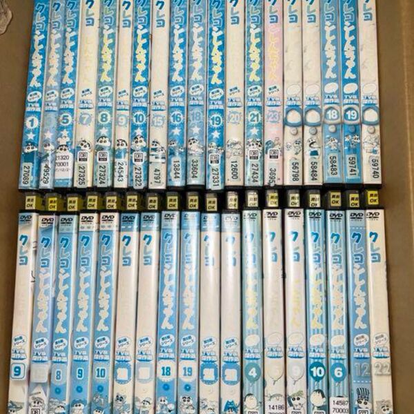 クレヨンしんちゃんDVD レンタル落ち