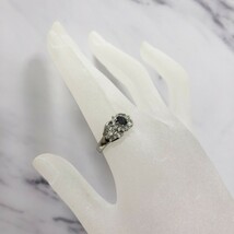 【中古美品】 Pt900 アレキサンドライト　ダイヤ　リング アレキサンドライト 0.38ct　ダイヤ0.70ct　6.1g 14号_画像10