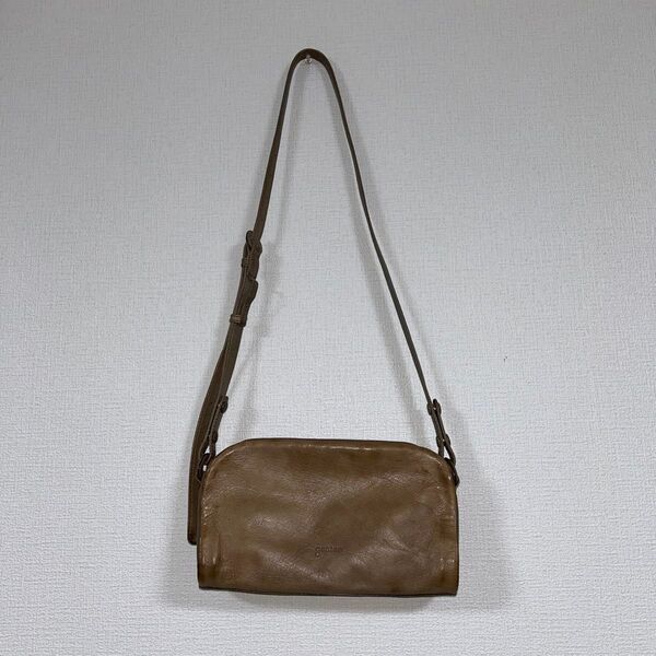 genten ゲンテン ゴートヌメ 4WAYショルダーバッグ レザー