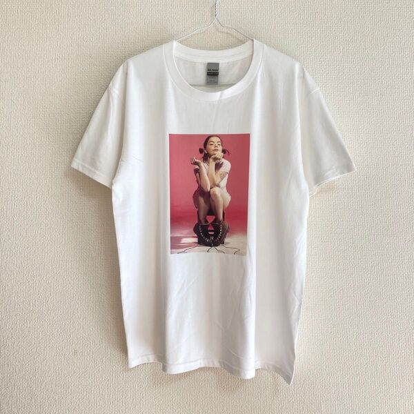 ビョーク Bjork カラー Tシャツ ホワイト Lサイズ