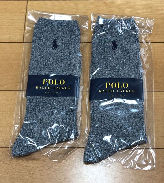 靴下 ポロ ラルフローレン 2足セット 25-27cm POLO ソックス