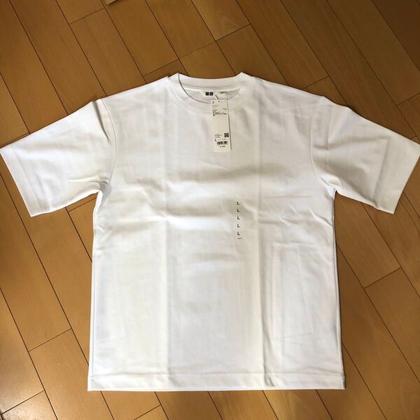 エアリズム コットンオーバーサイズ L Tシャツ ユニクロU 白