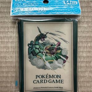 ポケカ デッキシールド レックウザ 新品未開封 公式 スリーブ
