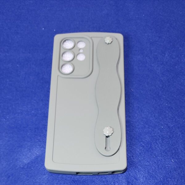 Galaxy S 22 Ultraカーキ グリーン シリコンケーAndroid用