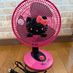 ハローキティ 扇風機 レア レトロ 動作確認済み 2012年製 コンパクトサイズ