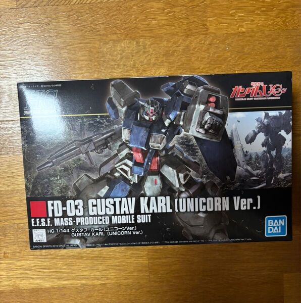 HGUC 機動戦士ガンダムUC グスタフ・カール (ユニコーンVer.) 1/144スケール 新品