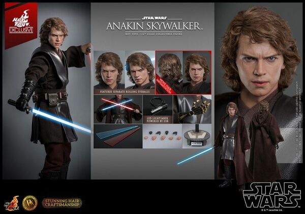 未開封 アナキン・スカイウォーカー ホットトイズ ムービー・マスターピースDXアルチザン DX34AE HotToys