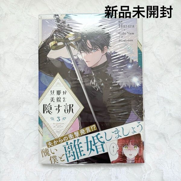 旦那が美貌を隠す訳 3巻 新品未開封 シュリンク付き