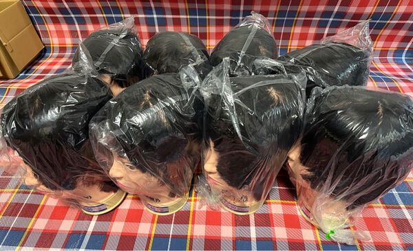 カットウィッグ 8体カット美容師理容師国家試験練習