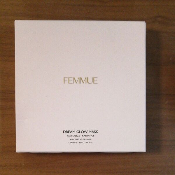 【新品】FEMMUE DREAM GLOW MASK (RR) 透明感 キメ 6枚入