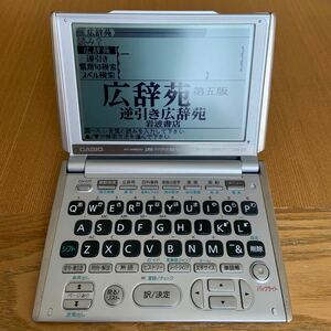 電子辞書 CASIO カシオ EX-word エクスワード XD-W6500 カシオ電子辞書 英語 和英 中古 動作確認済み