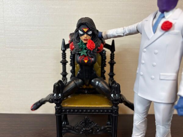 【新品未使用品箱なし】マーベルレジェンド スパイダーウーマン(ジェシカドリュー)ローズ 2体セット