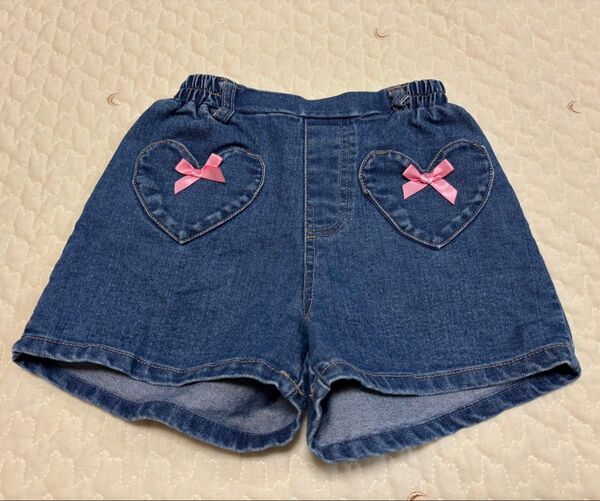 韓国子供服 MURMURE デニムショートパンツ 90〜100サイズ