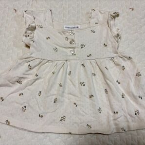 mamaraku 花柄ノースリーブ 95 サイズ