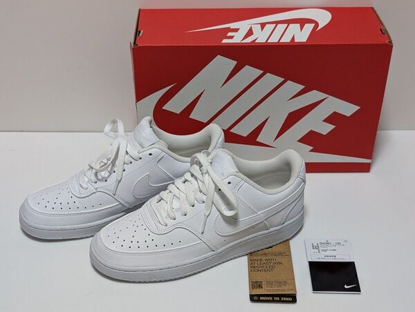 新品未使用 箱付 26cm★DH2987 -100★NIKE ★ナイキ コートビジョン★ホワイト★