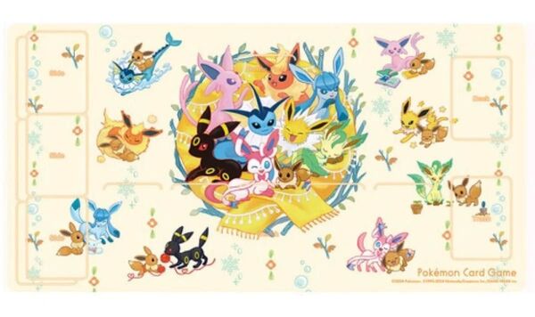 ポケモンカードゲーム ラバープレイマット イーブイズ プレイマット ポケカ