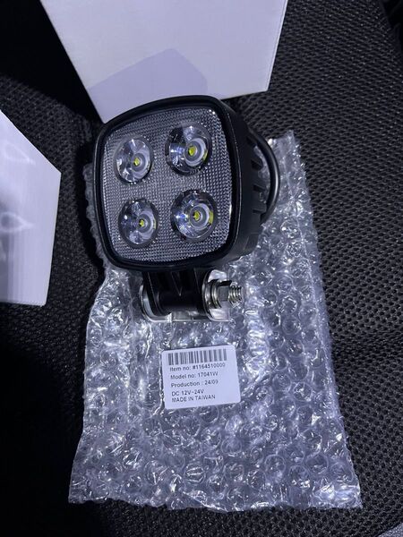 二個セット パーマン製 LEDランプ 新品未使用品 作業灯 バックランプ ワークライト ホワイト LED 12V 24V